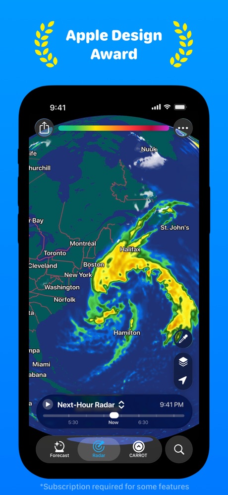 CARROT Weather screenshot 3